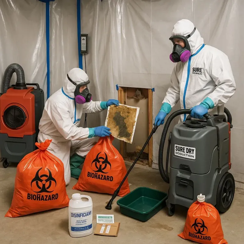Contaminated Water Handling Protocols process in Montecito, CA